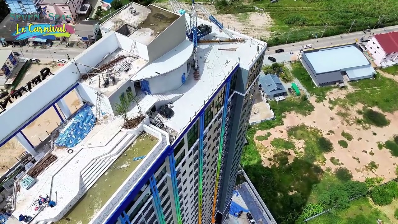 @Seven Seas le Carnival Jomtien - July 9th 2025 Construction Update