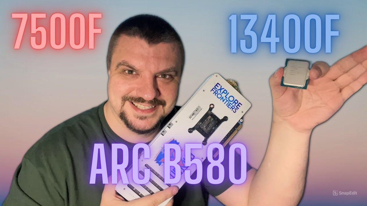 Arc B580 на Intel и AMD &mdash; кто быстрее? Большой гейминг тест 13400F vs 7500F!
