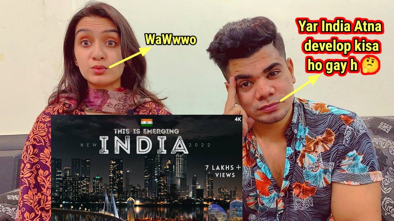 Emerging India 4K Video | New India | Developing India | Rising India | Pakistani Reaction