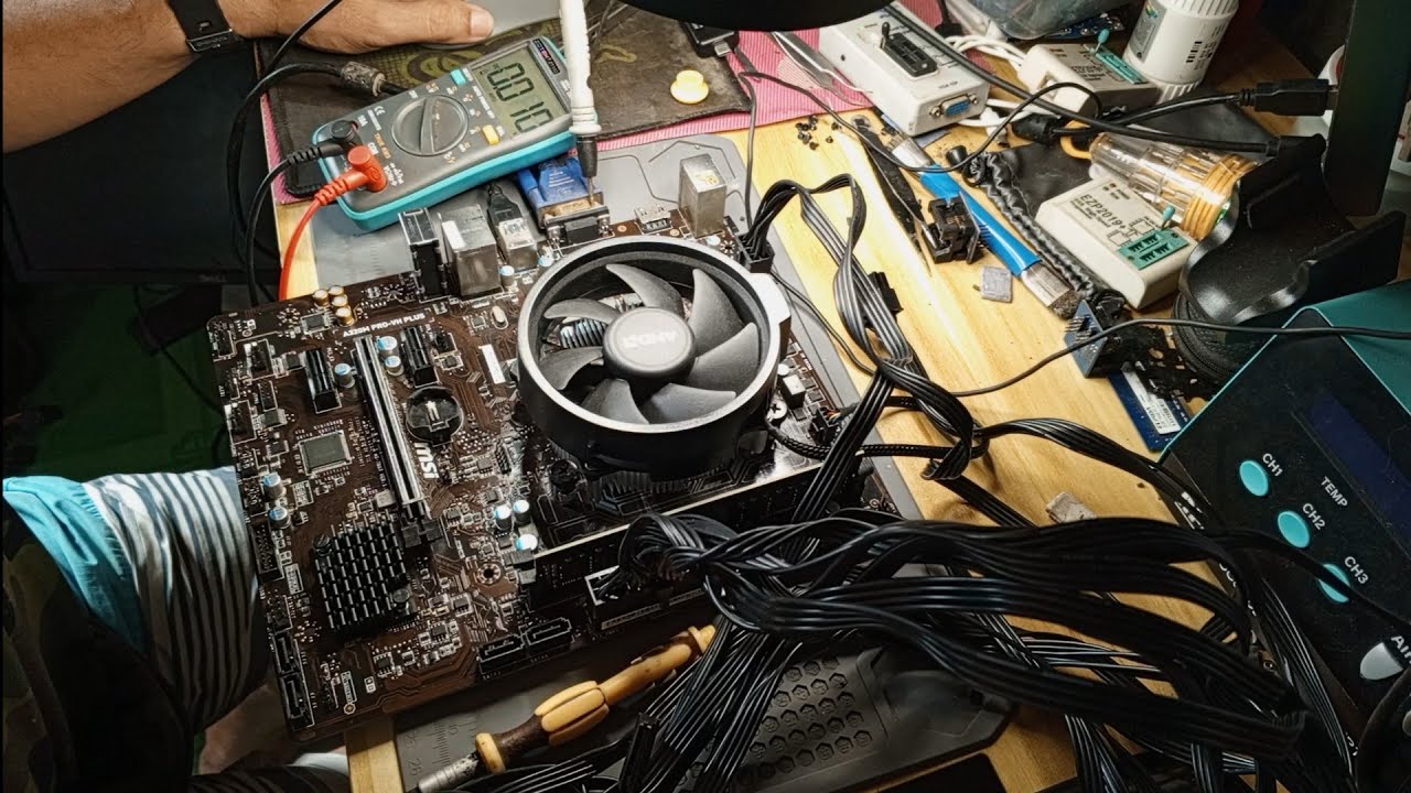 MSI A320M PRO-VH PLUS Over Current Have been detected on your USB Device Another Fixed!