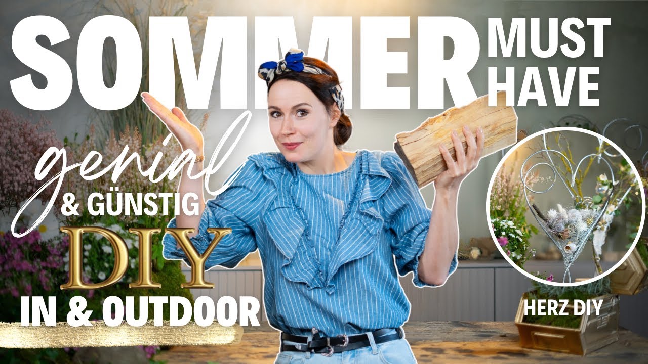 Sommer Herz.. in wenigen schritten! Raumschmuck, Lichtobjekt oder Rankhilfe eine Traum Deko