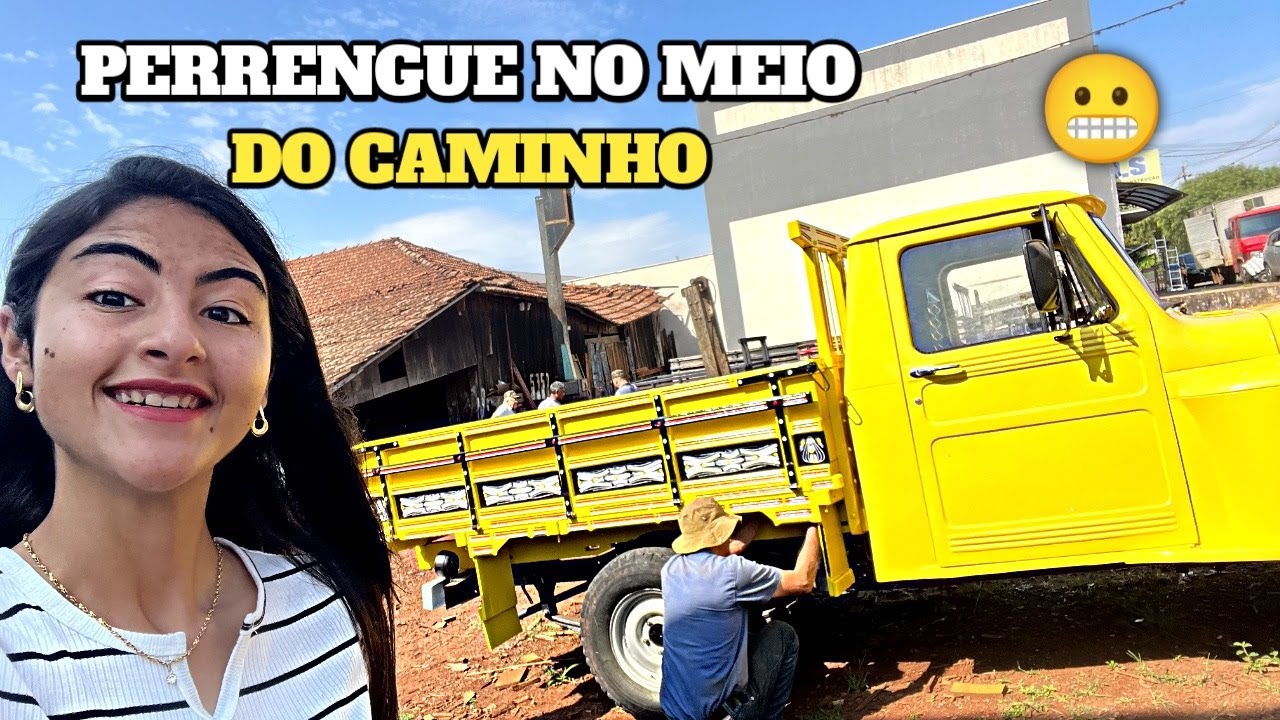 COLOCAMOS A CARROCERIA DE MADEIRA E PASSAMOS UM PERRENGUE 😬