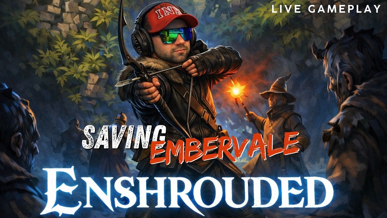 Saving Embervale! Enshrouded LIVE Gameplay