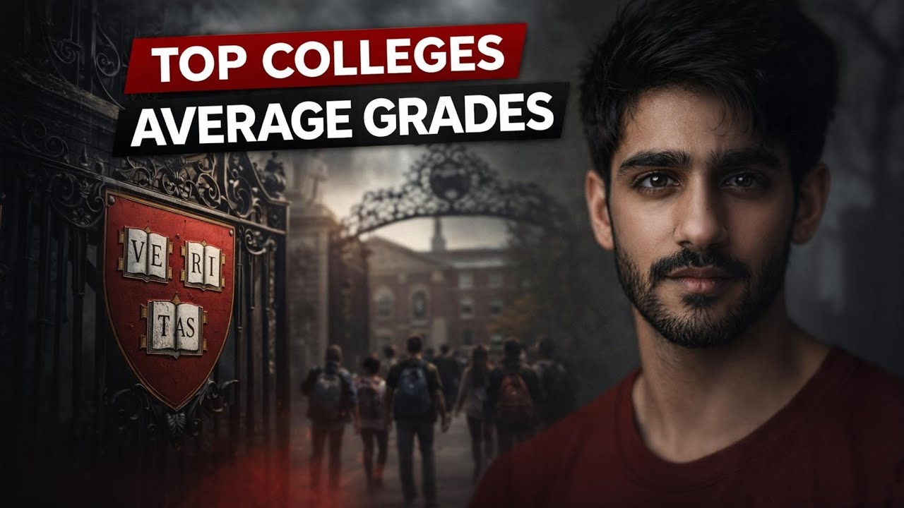 How to Get Into Top Colleges With Average Grades #CollegeAdmissions