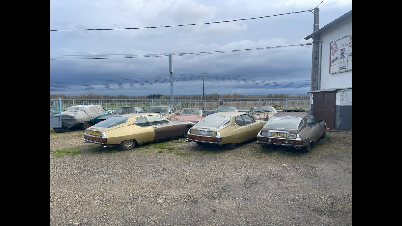 VISITE DES ATELIERS REGEMBEAU SPECIALISTE CITROEN SM. #citroen #citroensmmaserati #smmaserati #cars
