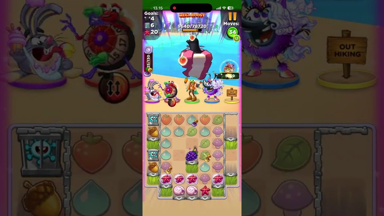 Best Fiends Mega Boost 5 Minutes #31