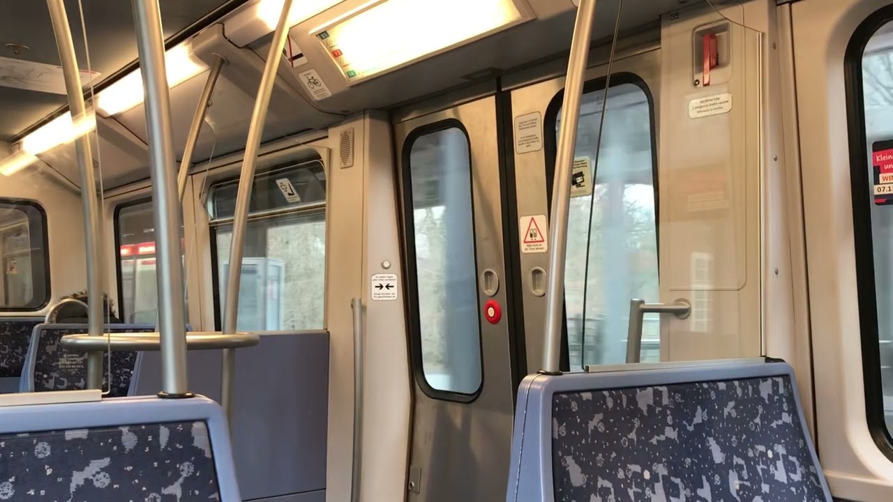 Führerstandsmitfahrt der Baureihe DT4 U1 von Schmalenbeck nach Ahrensburg West ￼