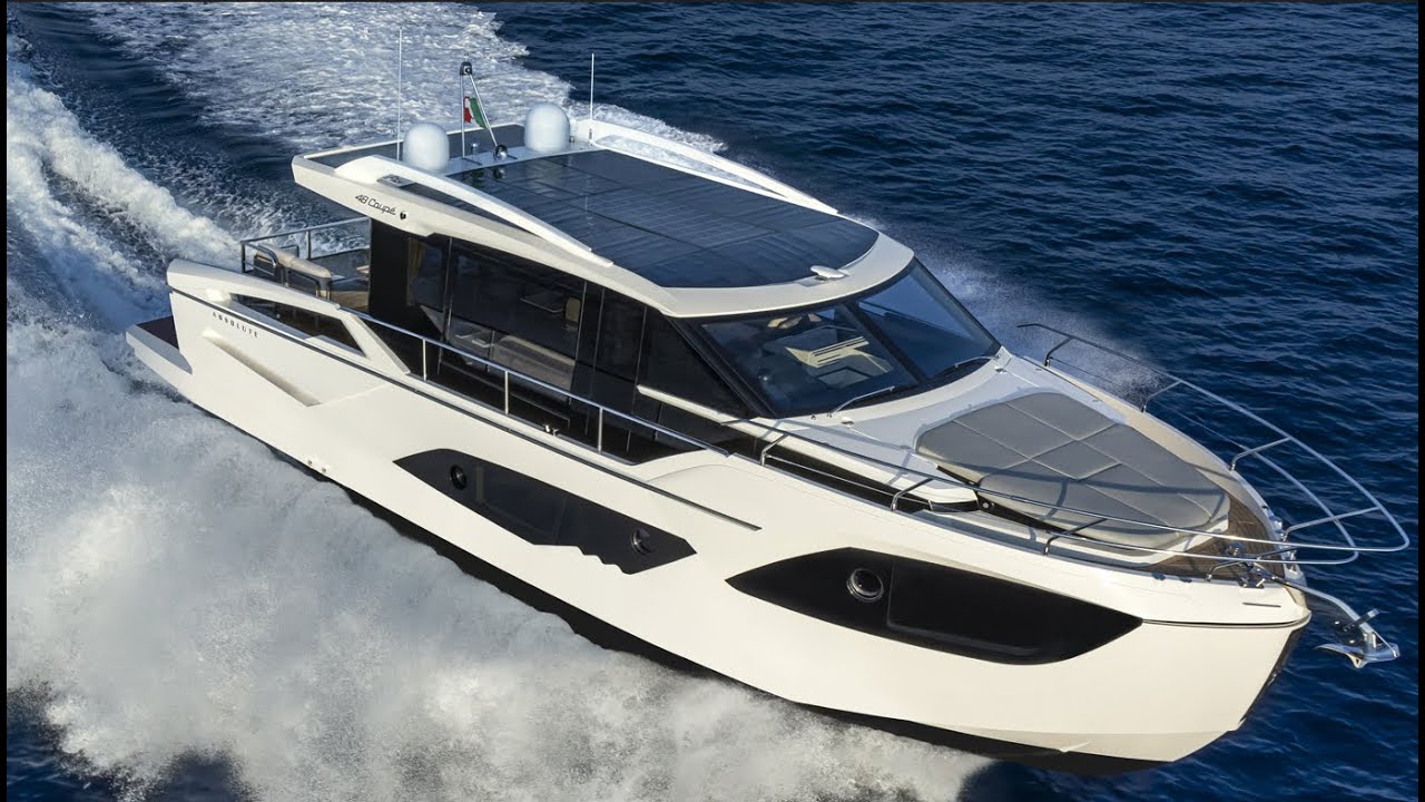 Absolute 48 Coupe Walkthrough with Shawn Mermilliod | SeaNet Yachts