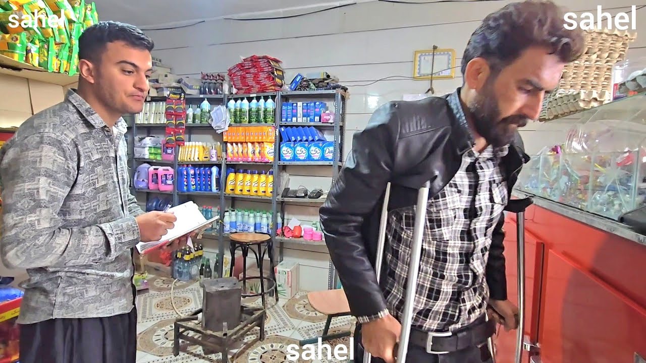 Seifollah Babazadeh pays shopkeepers' debts and buys food for sheep