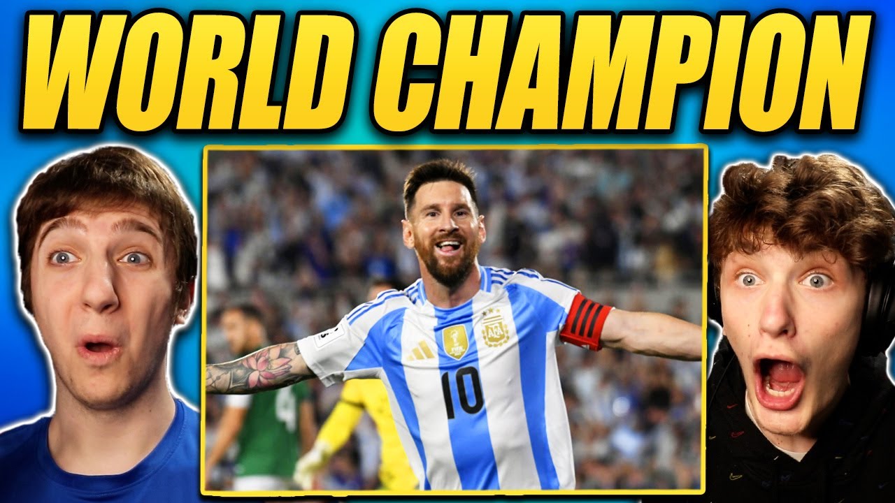 Americans React to Messi World Champion! Movie