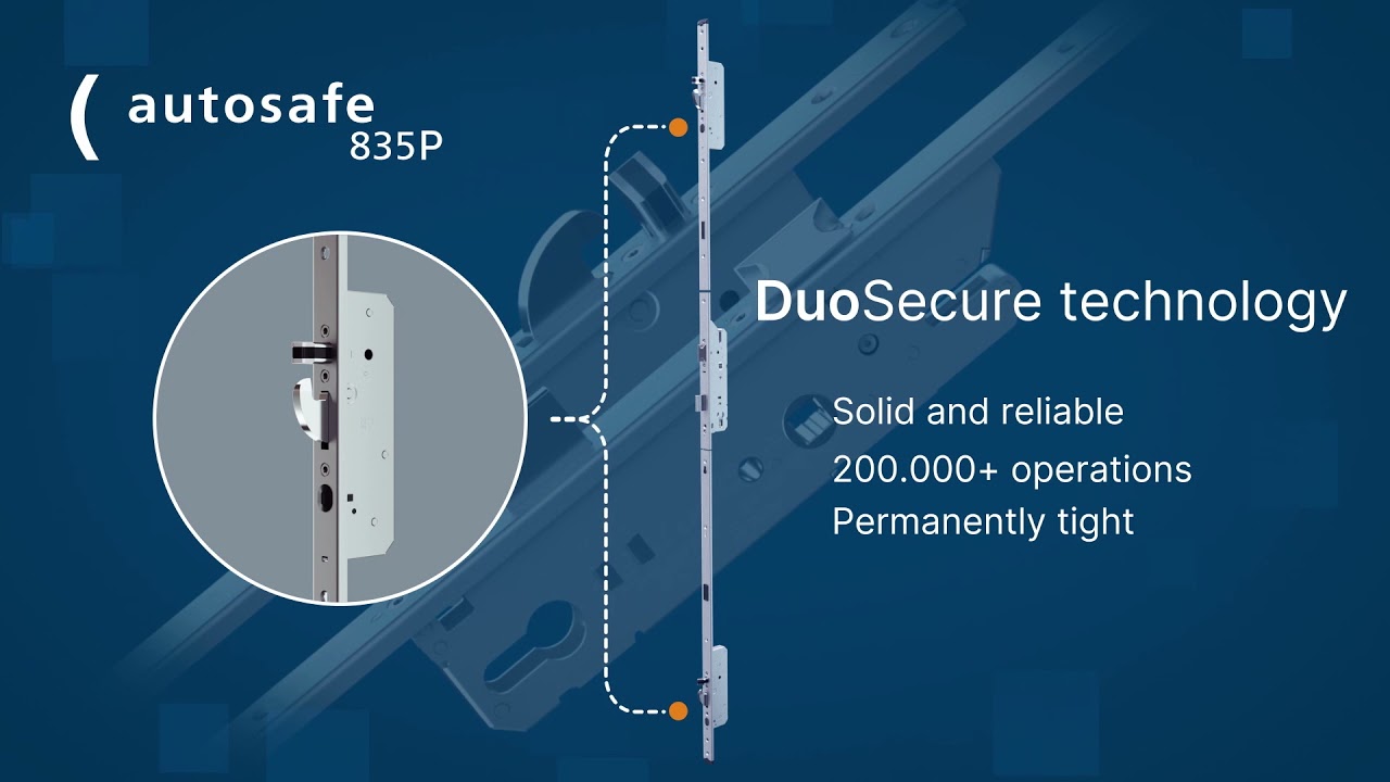 Automatic panic locking systems autosafe 835P/autotronic 836P by FUHR