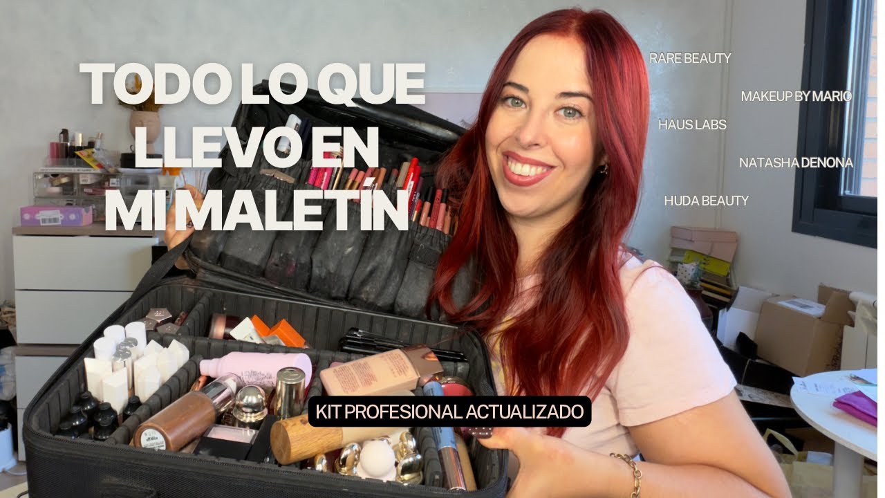 💼 Todo lo que llevo en mi maletín de maquillaje profesional 👀 | Rare Beauty, Fenty, Makeup by Mario…