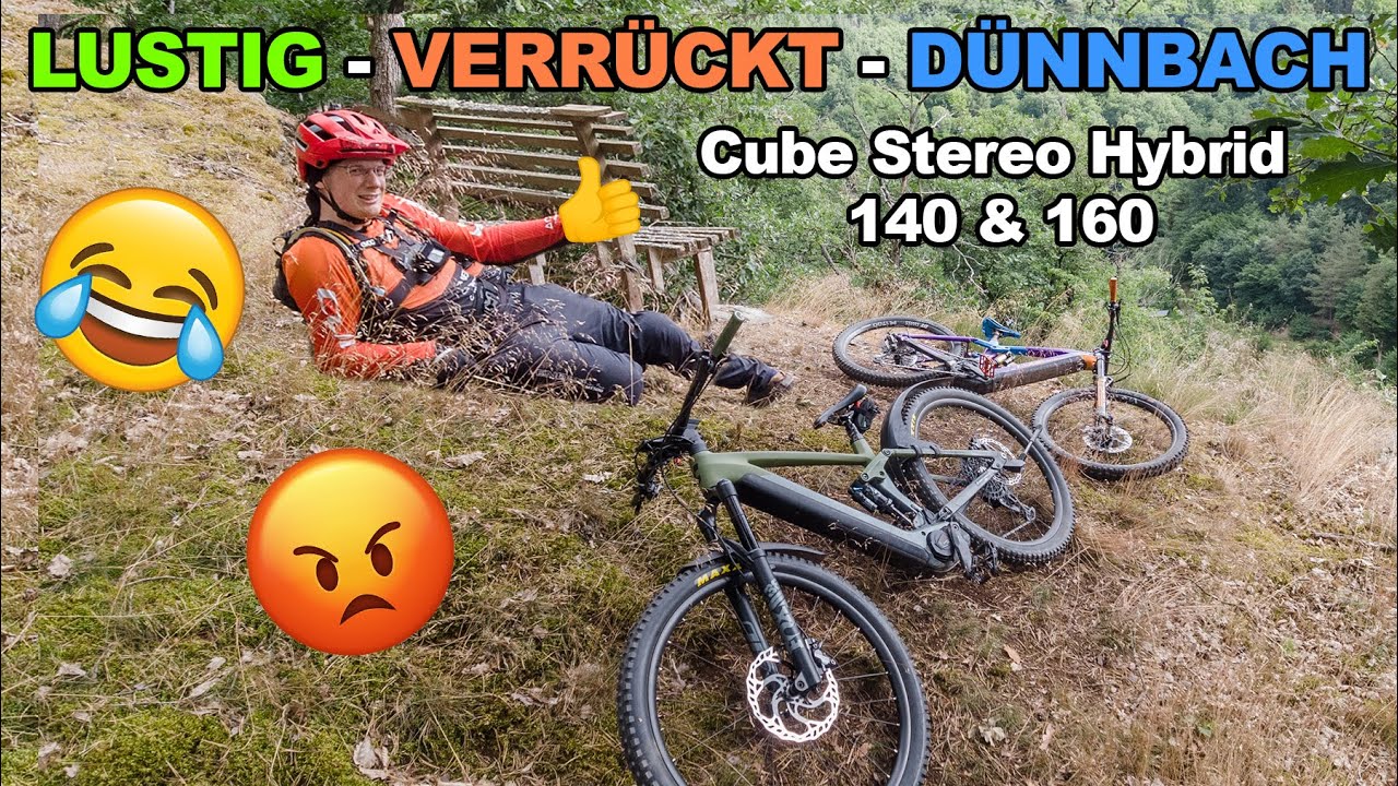 Die VERRÜCKTESTE und LUSTIGSTE EMTB Trail Tour | Cube Stereo Hybrid 140 & 160