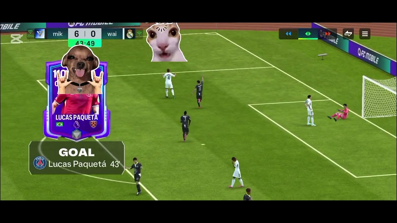 Ea sport fc mobile game play 