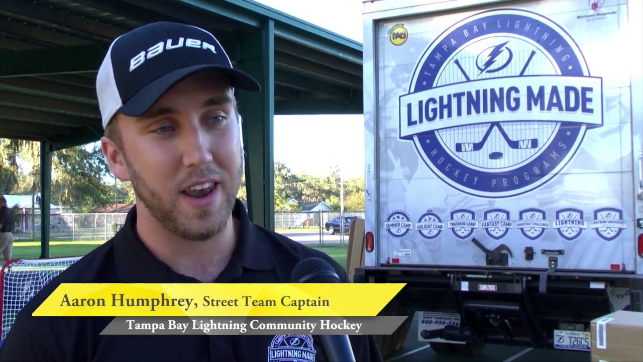 Lightning Street Team brings Hockey to PCPS
