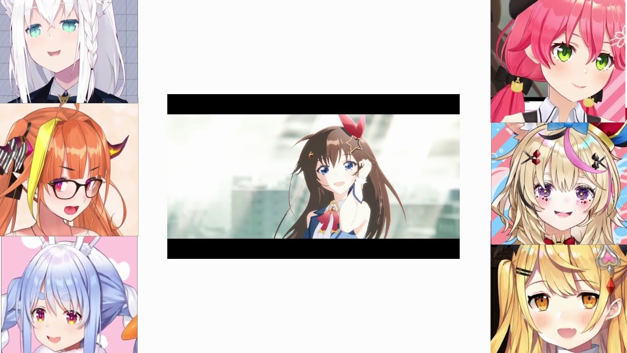 [Hololive Alternative] Everyone's Reaction   [Mel, Fubuki, Polka, Coco, Pekora, Miko]