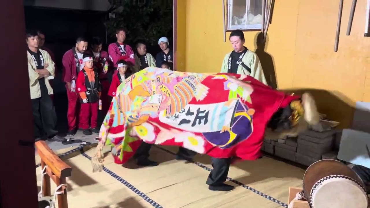 正八幡宮西獅子組 2023/10/8 後談