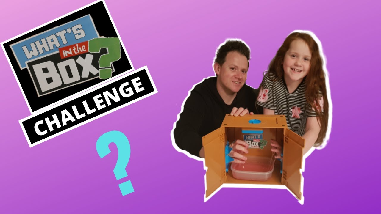 #whatsinthebox #whatsintheboxchallenge Что в коробке бросить вызов папа против дочери