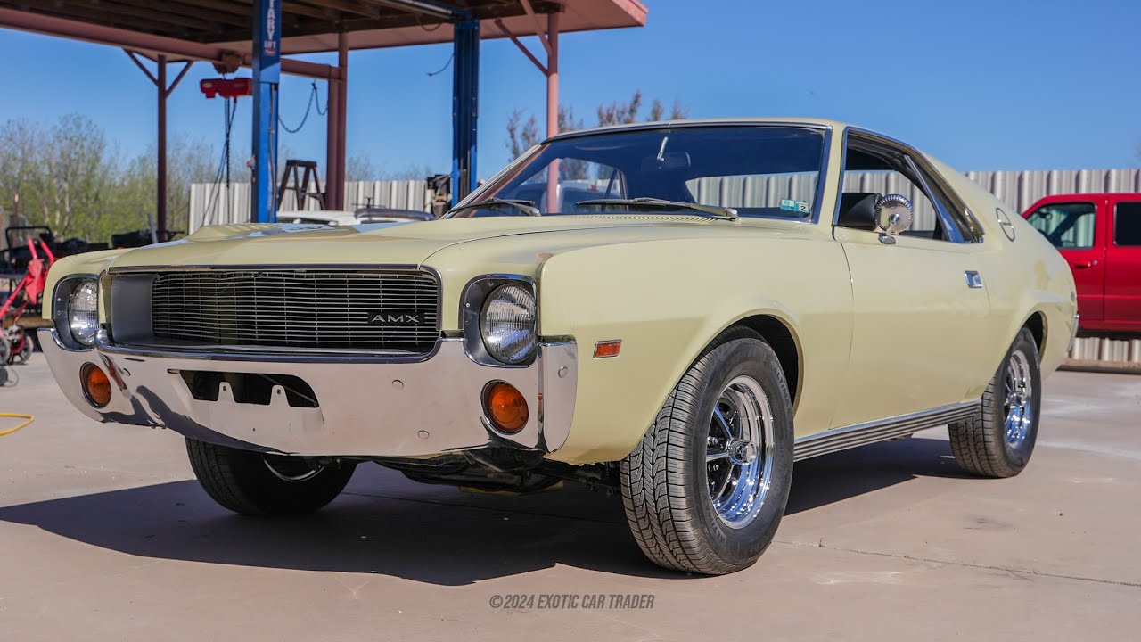 1969 AMC AMX Walk-around Video