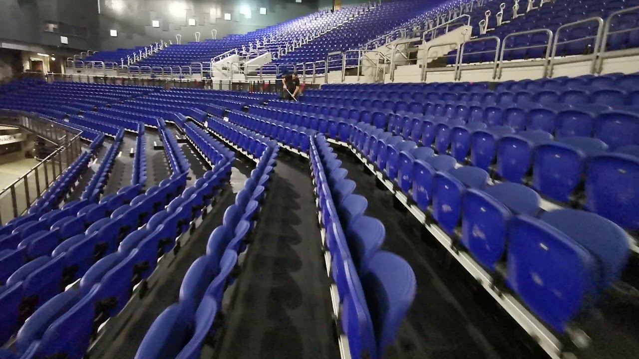 Upholstery cleaning in The Three Arena Dublin.