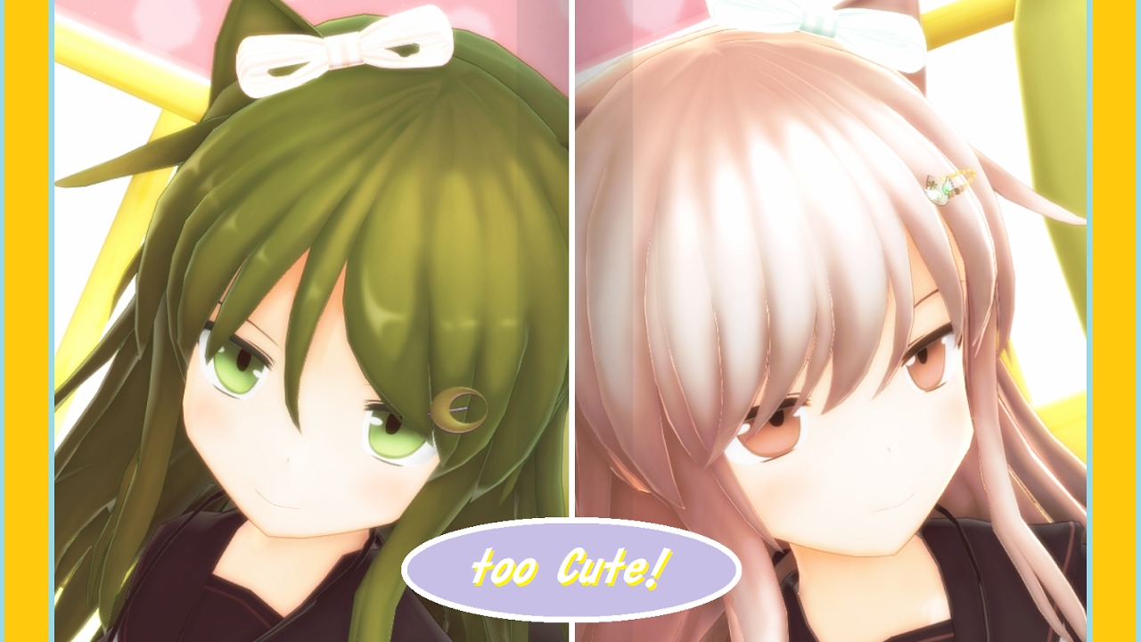 【MMD】【艦これ】長月ちゃん・菊月ちゃんのPOPなtoo Cute!🎀