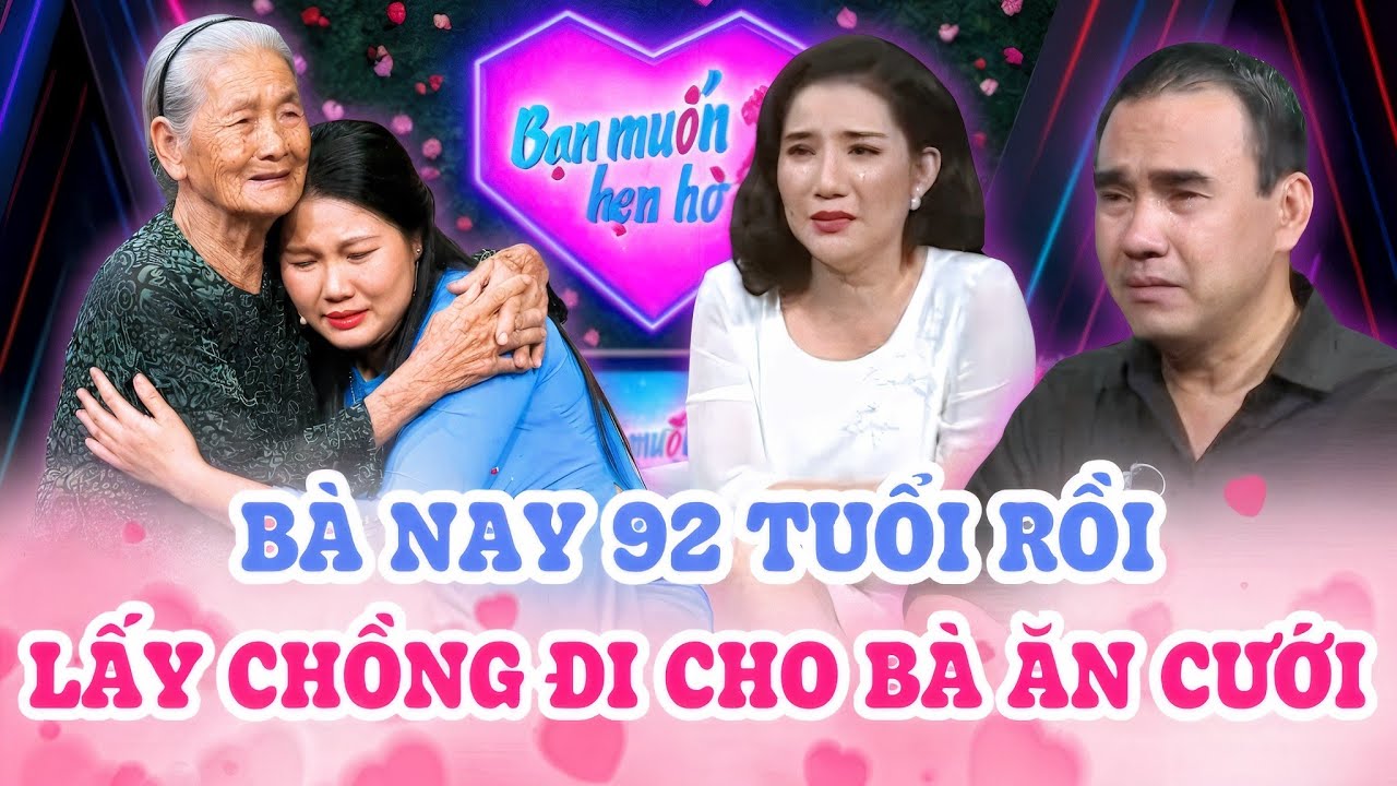 Bà ngoại 92 TUỔI DẮT CHÁU ĐI TÌM CHỒNG mong cháu CƯỚI SỚM ĐỂ BÀ CÒN ĂN ĐÁM CƯỚI và an lòng