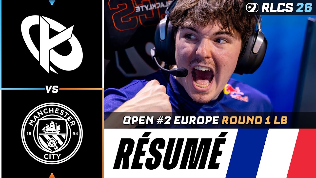 KCORP vs MANCHESTER CITY | RÉSUMÉ - OPEN #2 EU RLCS 2026