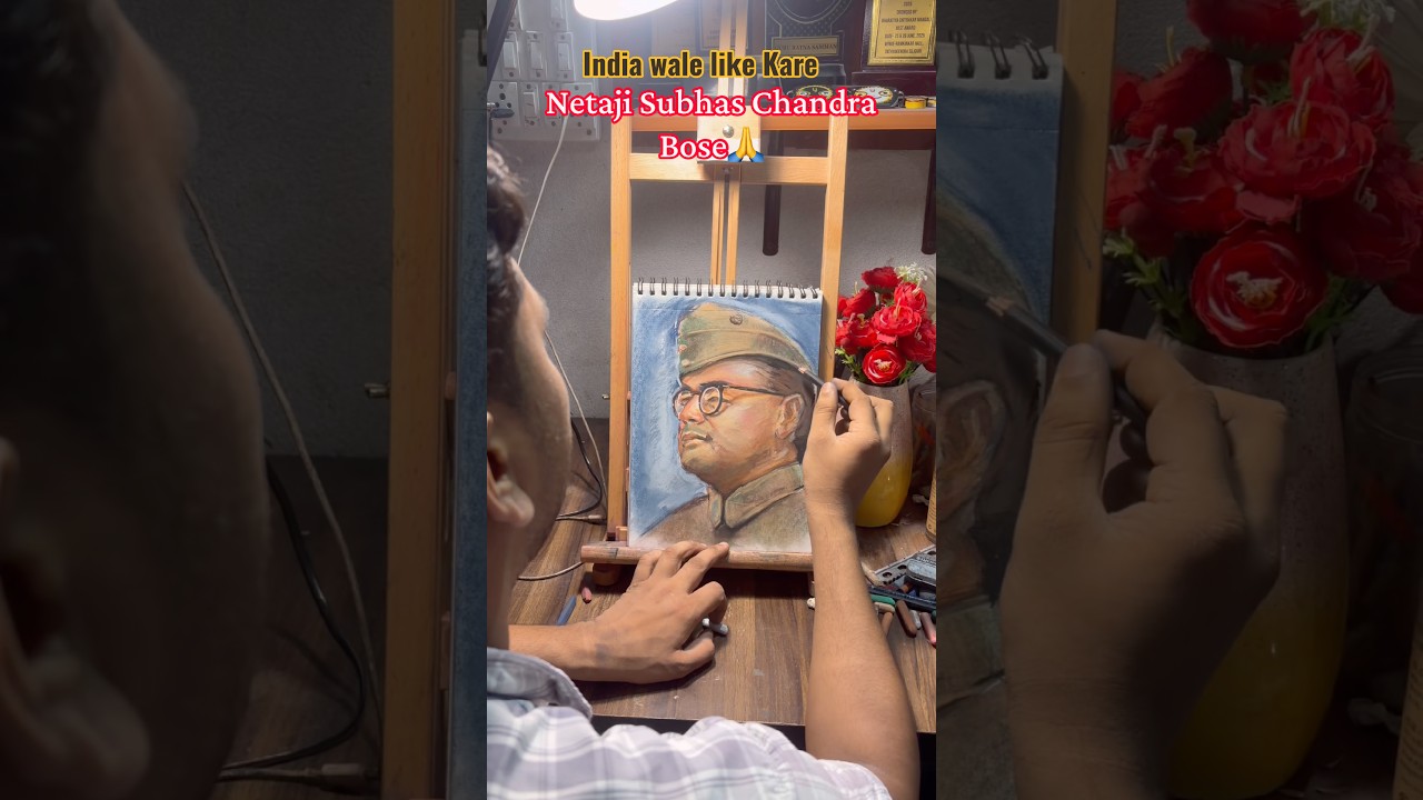 Netaji Subhas Chandra Bose 🇮🇳|| #netaji #shorts #new #trending #trendingshorts #shortvideo
