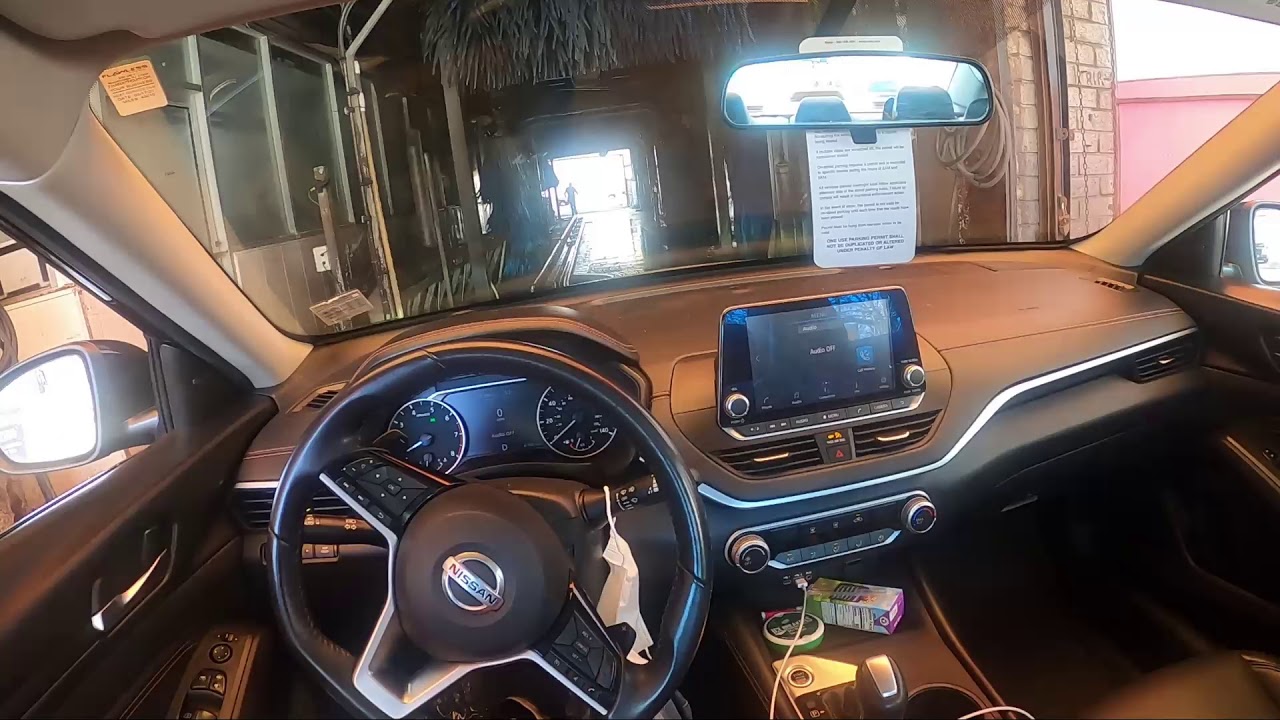 POV | 2019 Nissan Altima SR - POV Drive to the Car Wash