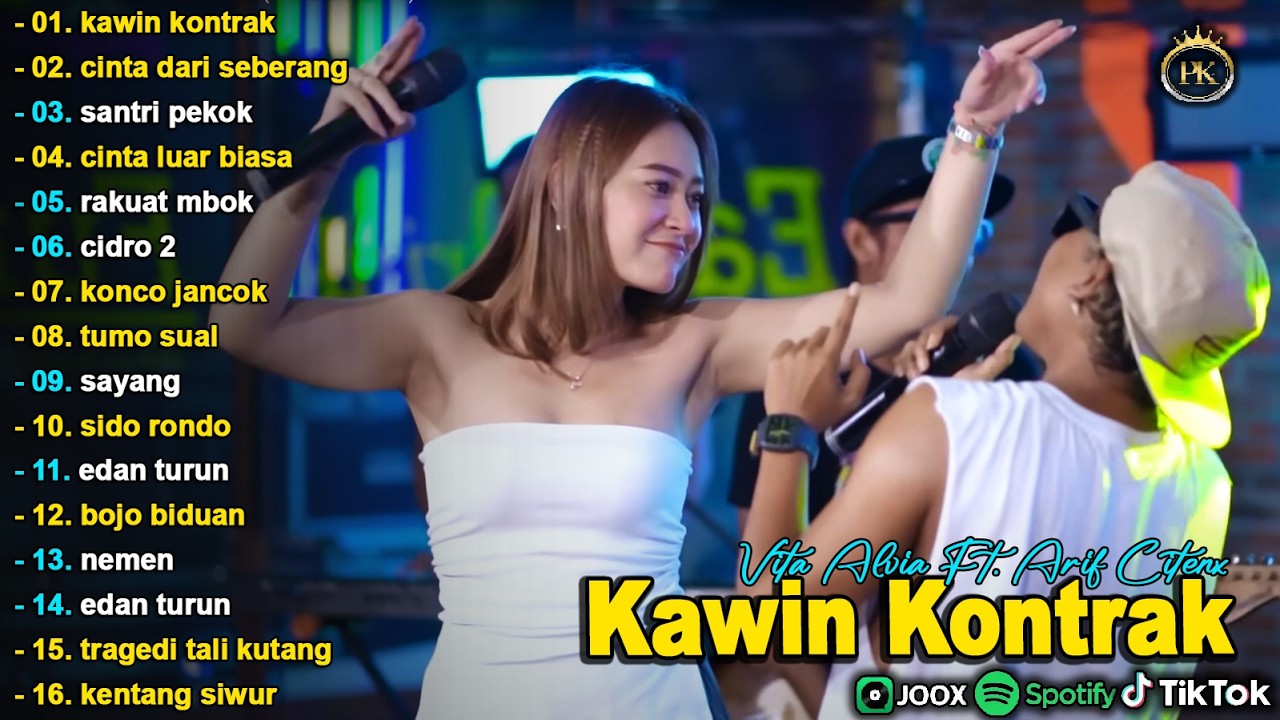 VITA ALVIA FT. ARIF CITENX - KAWIN KONTRAK, CINTA DARI SEBERANG - FULL ALBUM DANGDUT KOPLO VIRAL TER