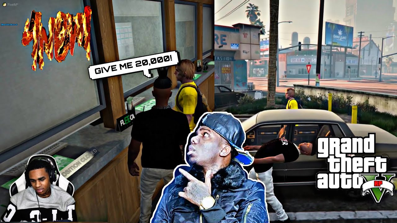 YBN almighty jay Trolling & Scams “Yo That’s Ej” for $20,000!!🤣 | GTA V RP *VERY FUNNY*