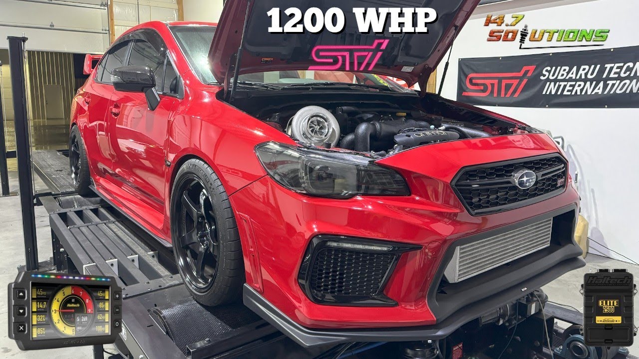 Insane 1200whp STI Build + Dyno Pulls!