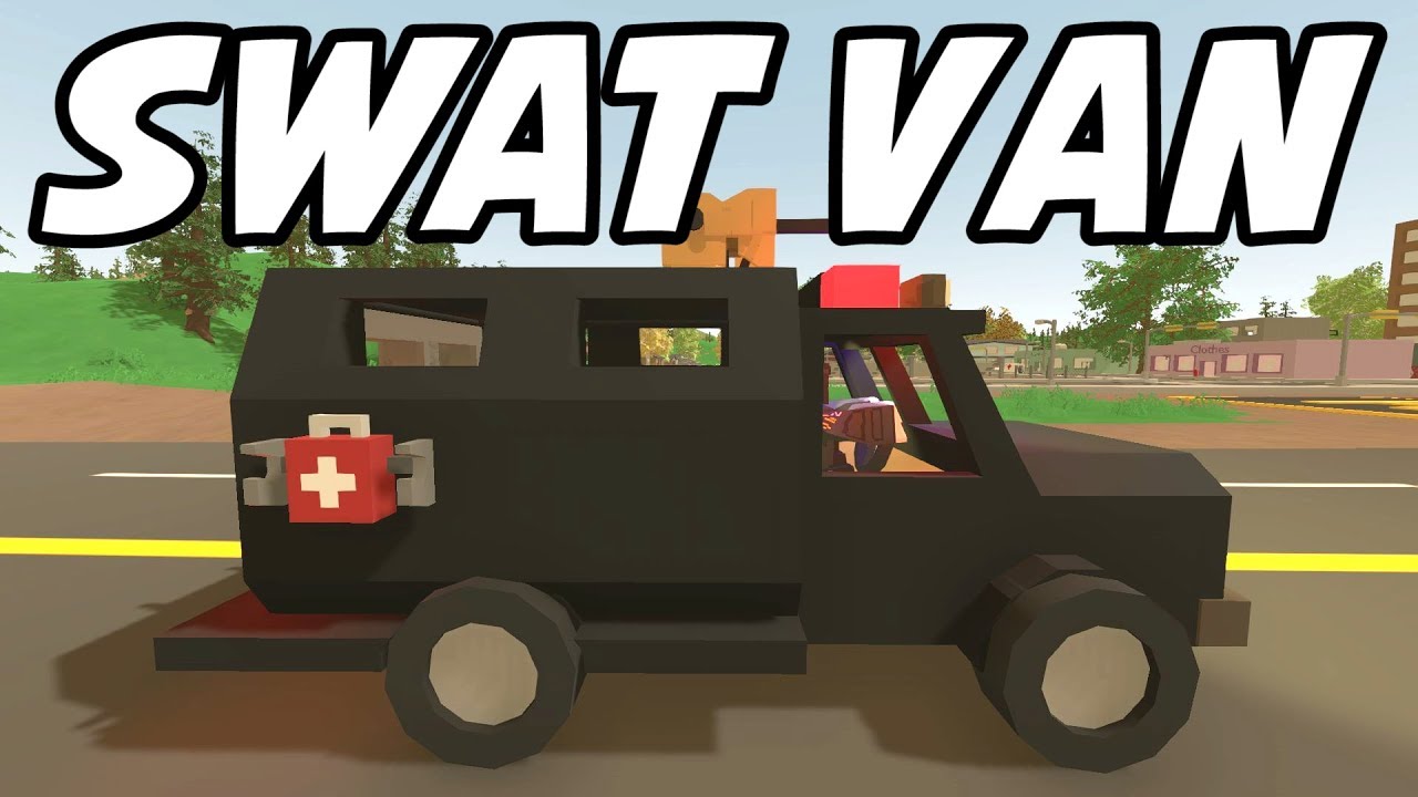 Unturned - HEAT Armor SWAT Van! (Featured Mod Roleplay)
