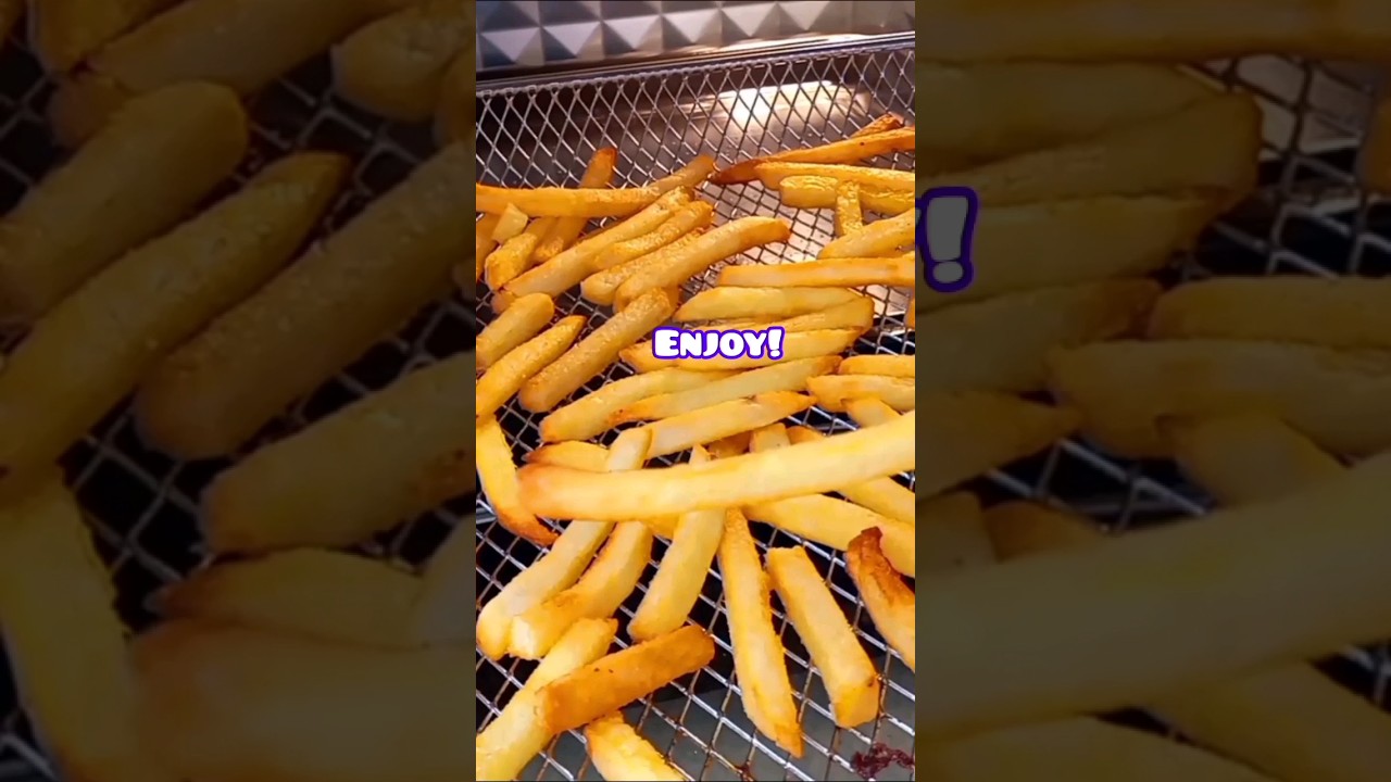 Air Fryer Frozen French Fries 🍟