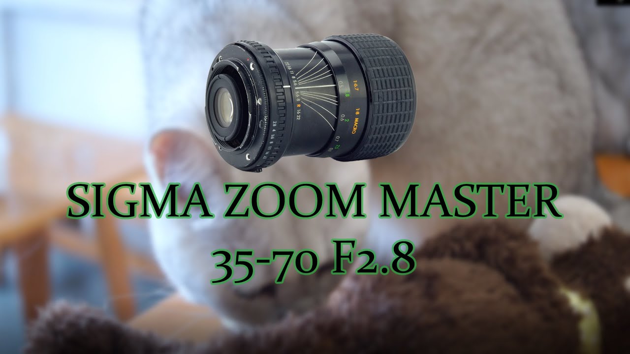 Sigma Zoom Master 35-70 F2.8 | Video Text | Sony A5100