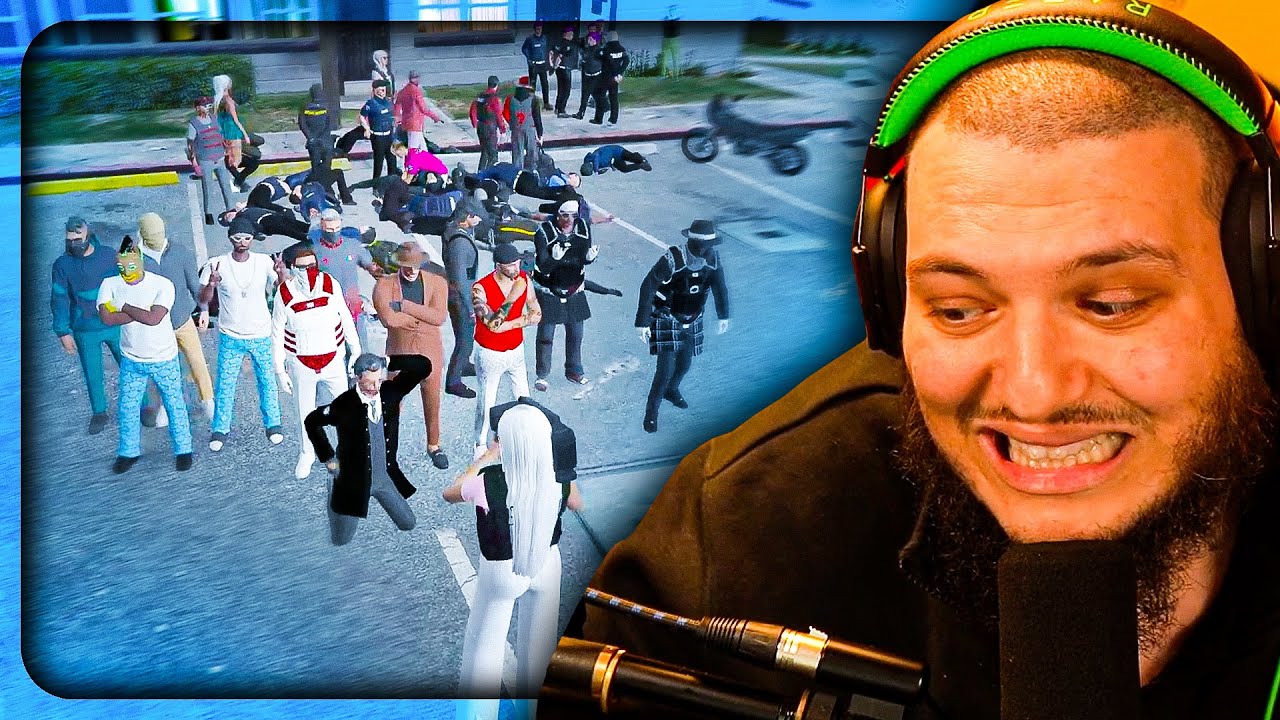 ALLE FAMILIEN GEGEN DAS PD! 😡 • GTA RP • AbuGoku9999