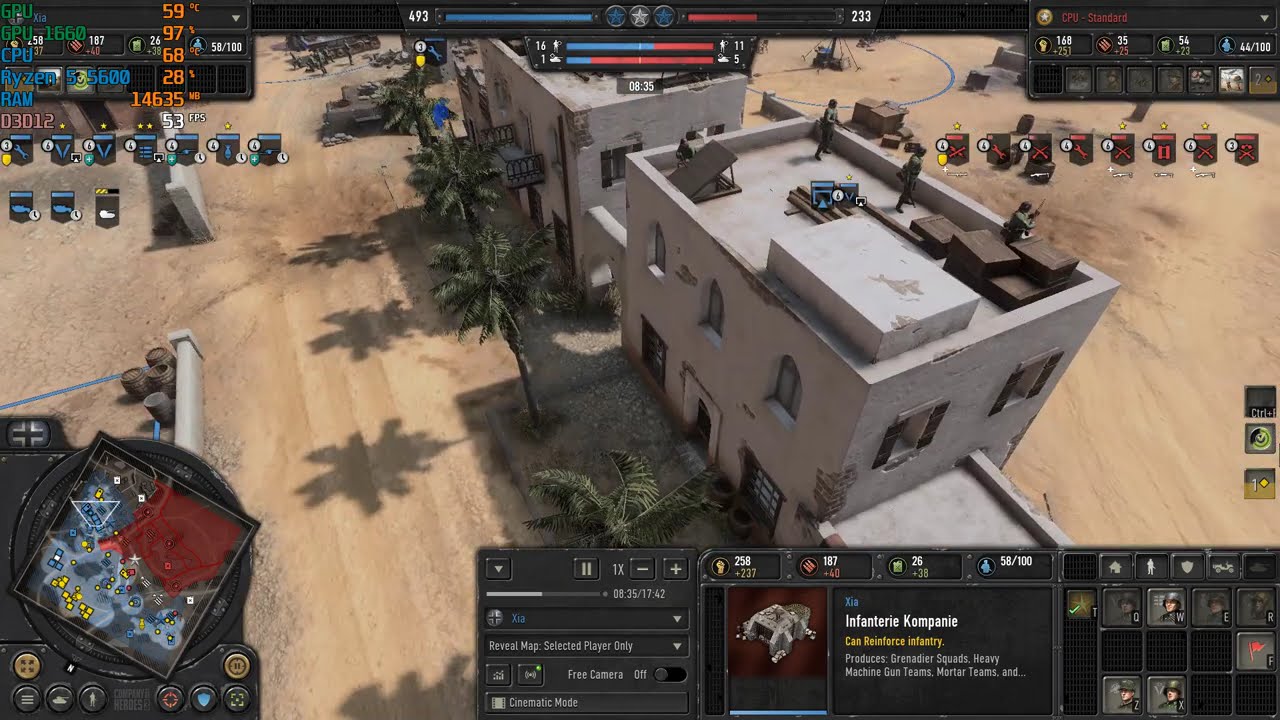 COH3 4v4 Skrmish Vs AI