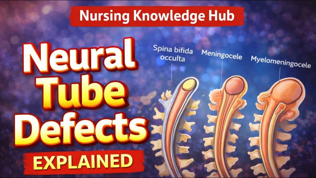 Neural Tube Defects (NTDs)- Spina Bifida, Anencephaly Explained |Causes Symptoms Diagnosis Treatment