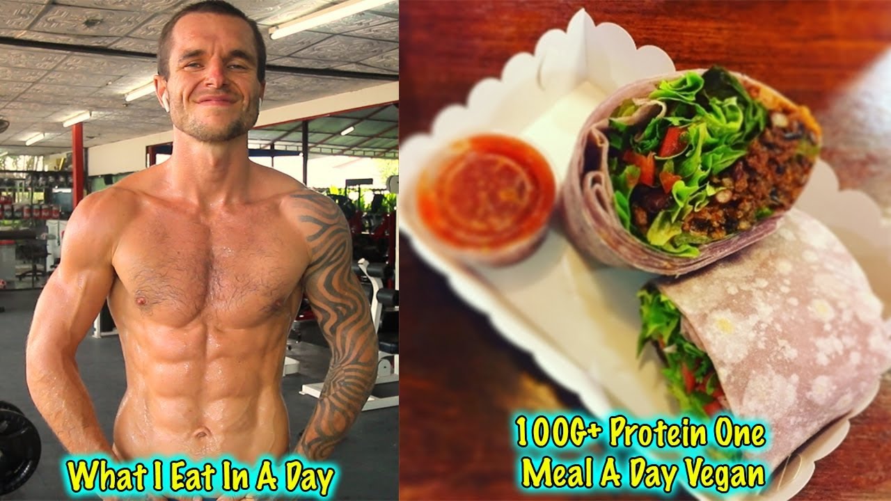What I Eat In A Day | 100G+ Protein One Meal A Day Vegan