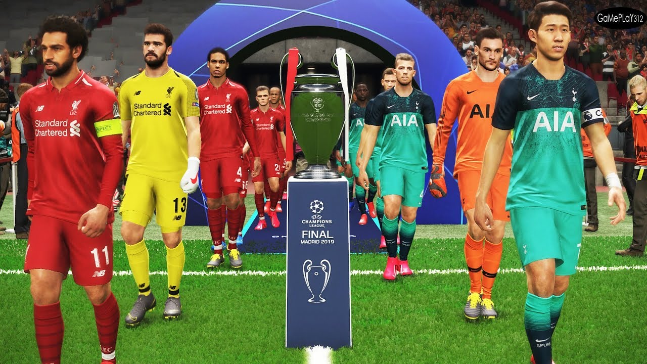 Tottenham vs Liverpool - Final UEFA Champions League UCL - Penalty Shootout - PES 2019