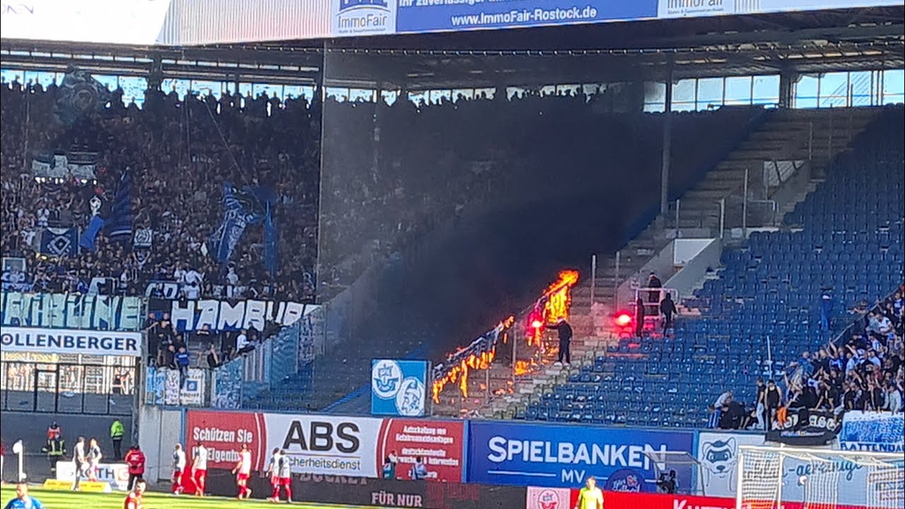 FC Hansa Rostock vs HSV | Saisonfinale | 34 Spieltag | Bus, Choreo, Tore, Pyro, Support | Teil 1/3