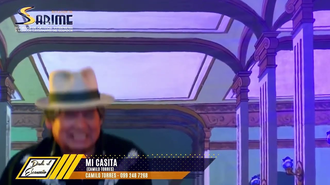 Camilo Torres - Mi Casita, en vivo desde el escenario de SARIME