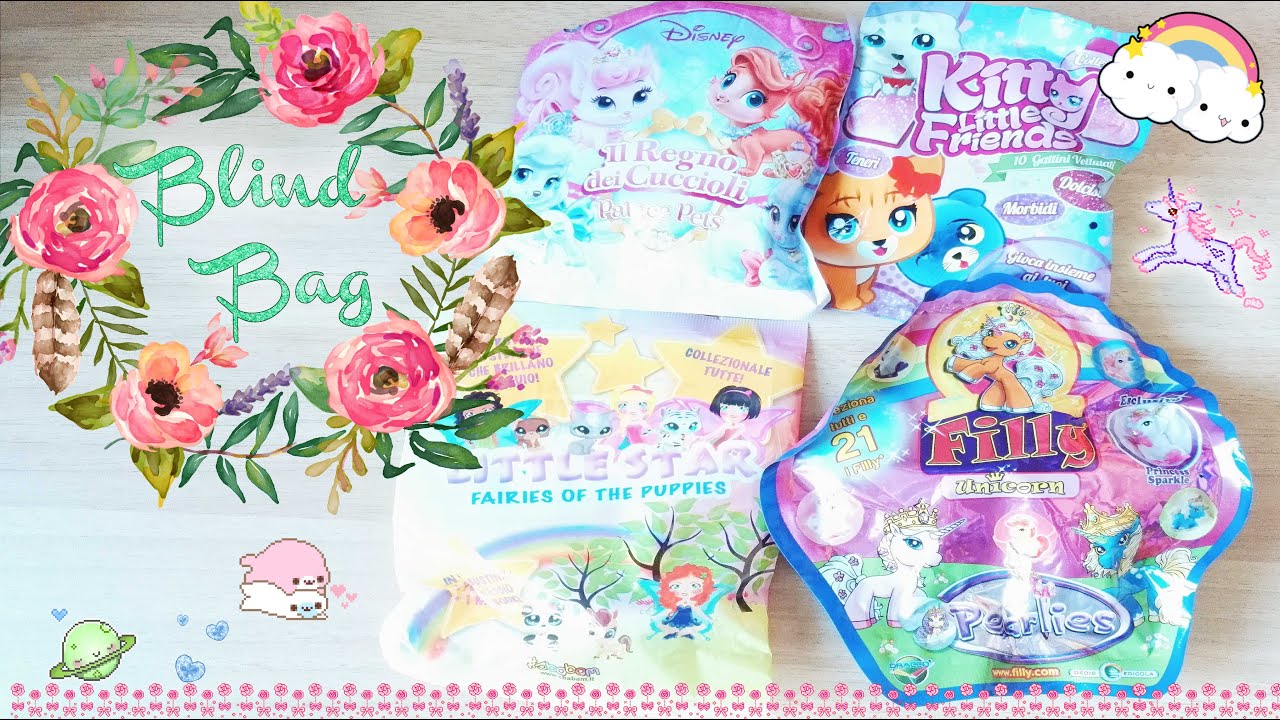 Blind Bag #10: Palace Pets, Fairies of the Puppies, Kitty Little Friends e Filly Unicorns Pearlies