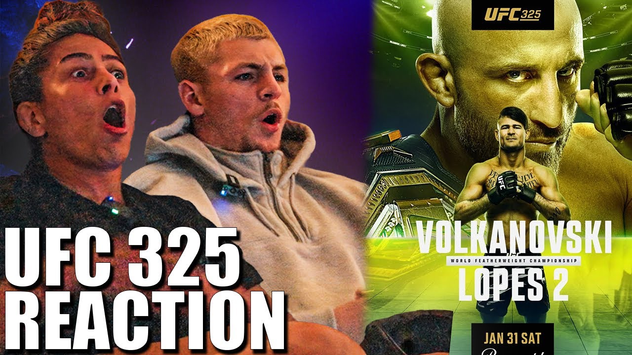 UFC 325 Fight Reaction #ufc325
