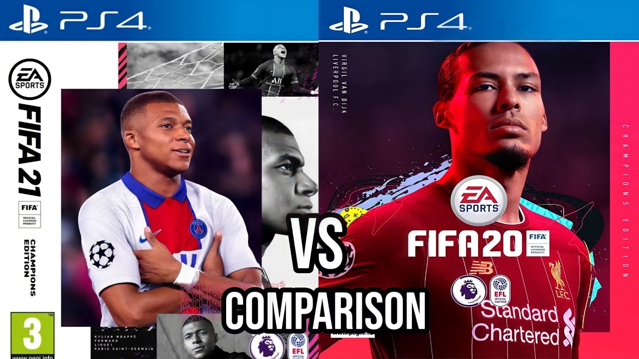 FIFA 21 Vs FIFA 20 PS4