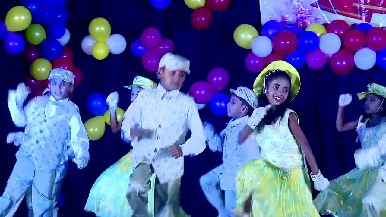Annual Day Celebration 2025-26 Performance By 2ND  STD Students Batch -1 Pair Dance Girls & Boys 