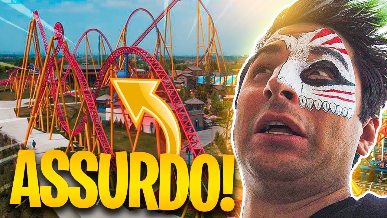 CINA #6 - ANIMA E LASABRI AL PARCO DIVERTIMENTI!! ROLLER COASTER ASSURDO!