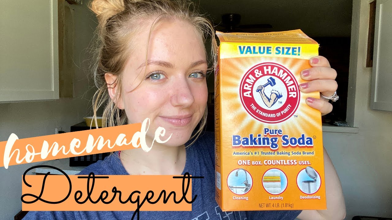 Homemade Laundry Detergent With Baking Soda [without Washing Soda]