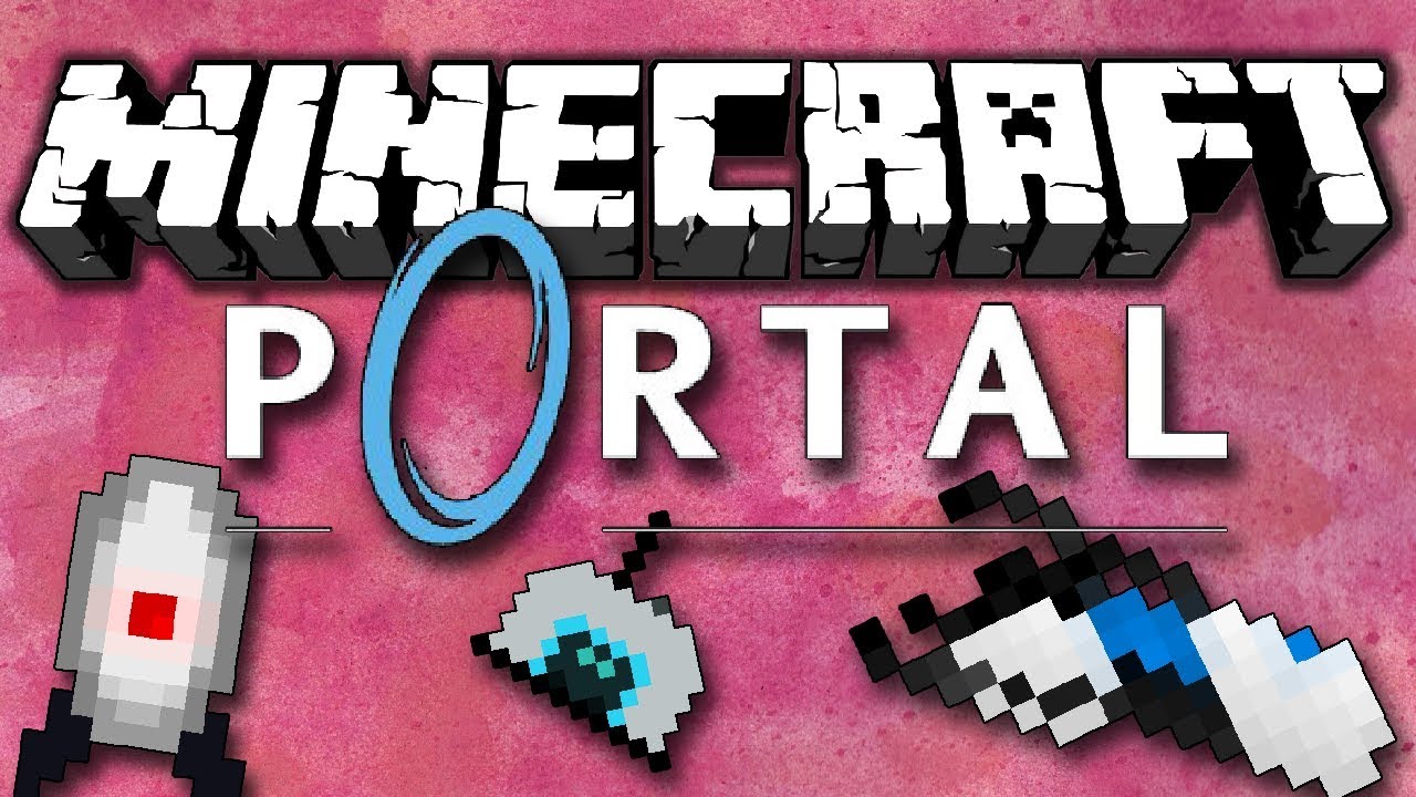 PORTAL DANS MINECRAFT ! | Présentation du mod 
