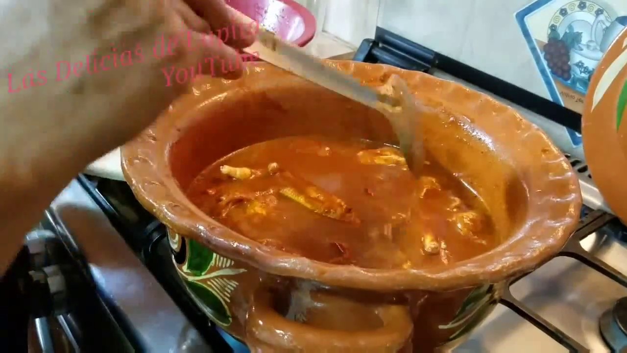 Receta de Patitas y Mollejas Enchiladas/Las Delicias de lupita